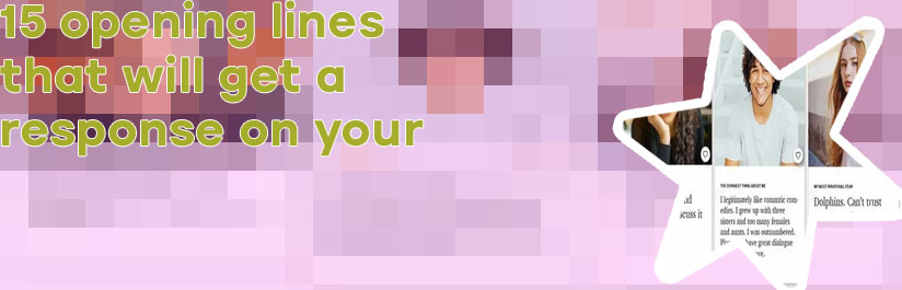 Intro line for dating app