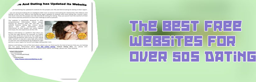 Over 50 dating website reviews